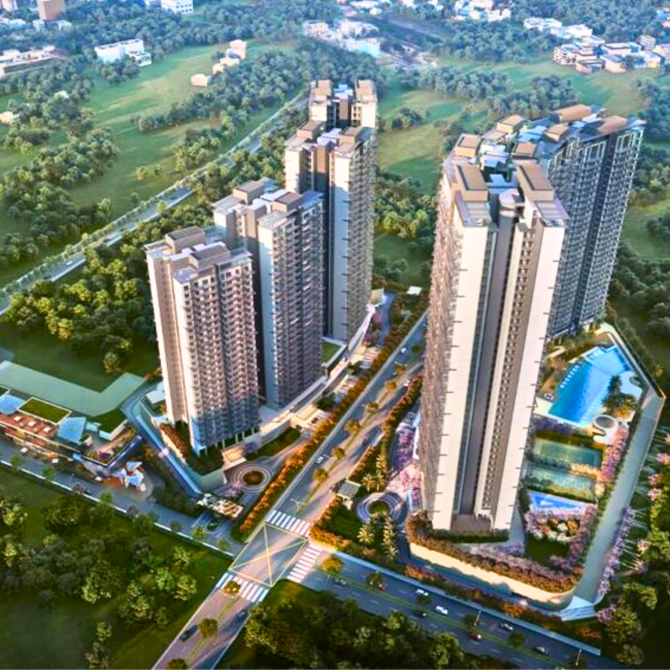 Signature Global De-Luxe DXP luxury residential towers in Sector 37D