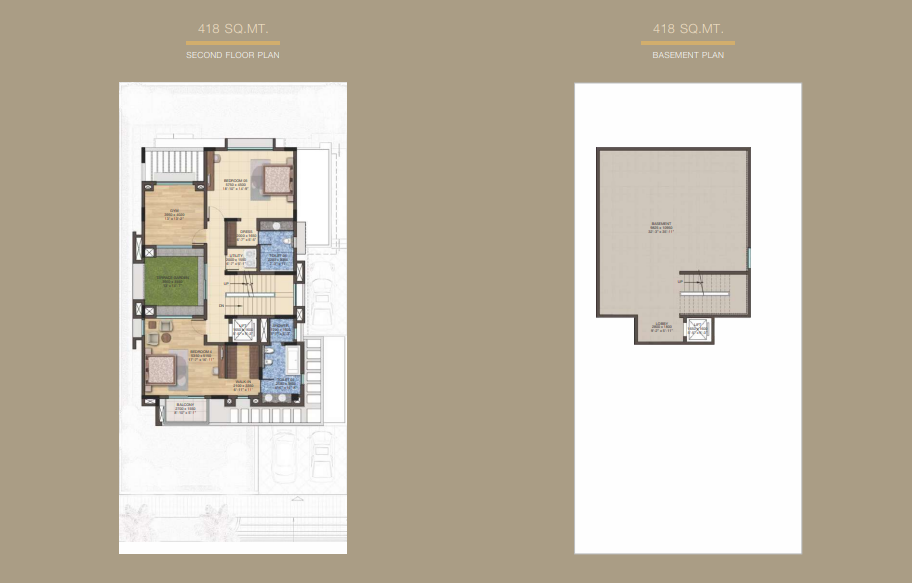 SOBHA INTERNATIONAL CITY SECTOR 109 floor plan