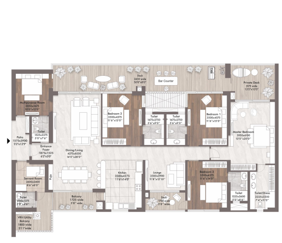 ELAN THE PRESIDENTIAL 5bhk