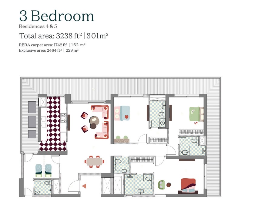 MAX ESTATE 360 3BHK - 2