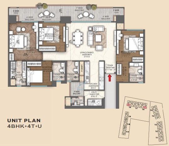 SG SERVAM 4BHK - 1