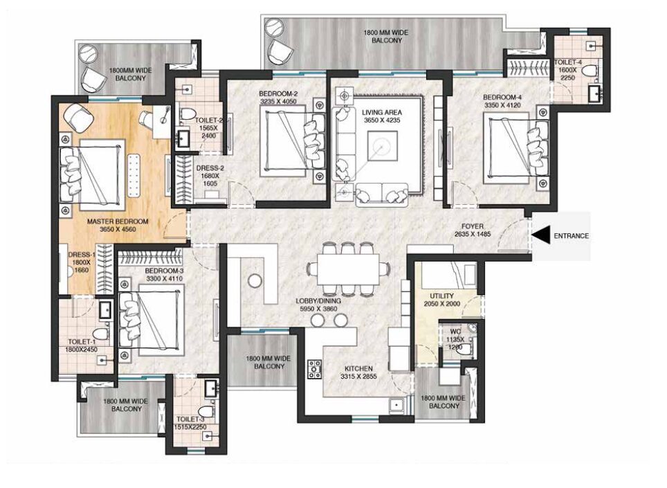 ATS SANCTUARY 105 LAYOUT