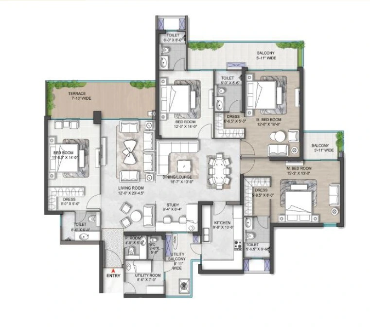 M3M ST ANDREWS -3485 Sq.Ft (4)