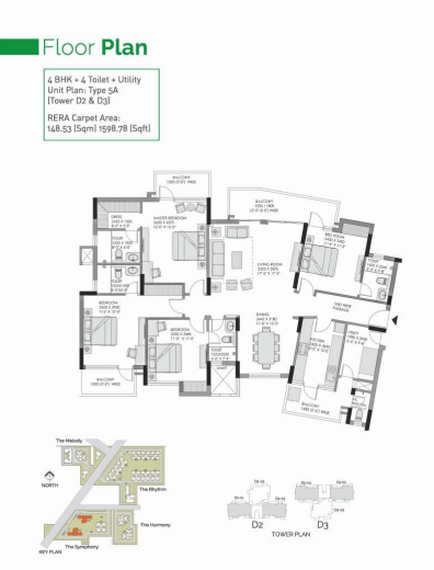 EXPERION THE HEARTSONG 4BHK -1