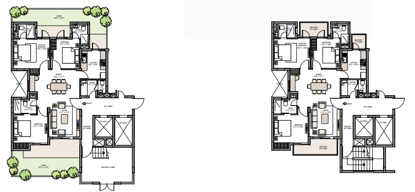 EMAAR GURGAON GREEN 3BHK