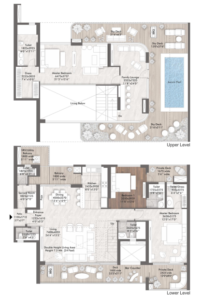 ELAN THE PRESIDENTIAL 3bhk