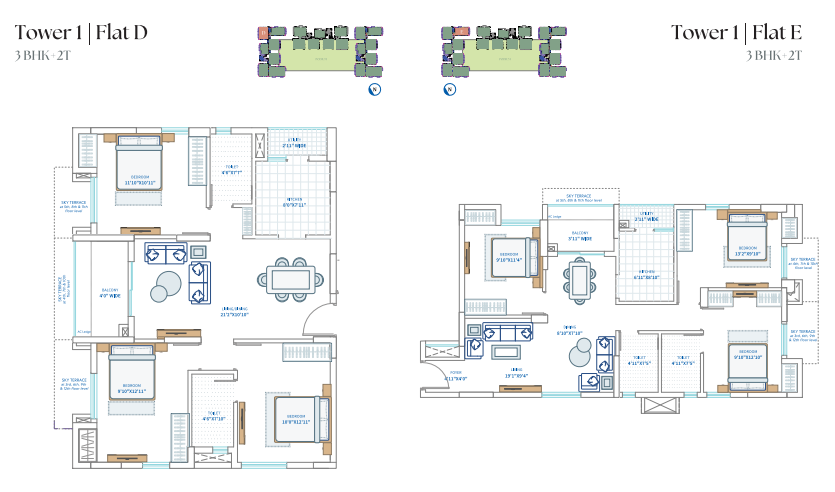 VAYU Corporation 3BHK