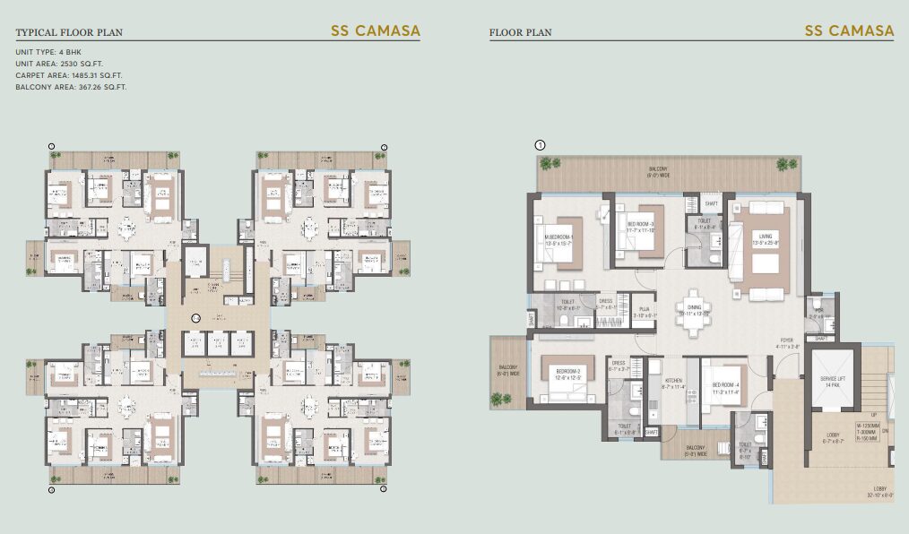 SS CAMASA SECTOR 90 GURGAON 4BHK