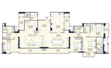 EMAAR URBAN OASIS 4bhk
