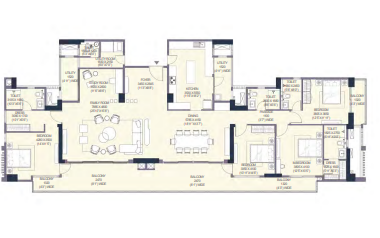 EMAAR URBAN OASIS 4bhk