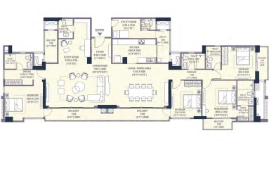 EMAAR URBAN OASIS 4bhk
