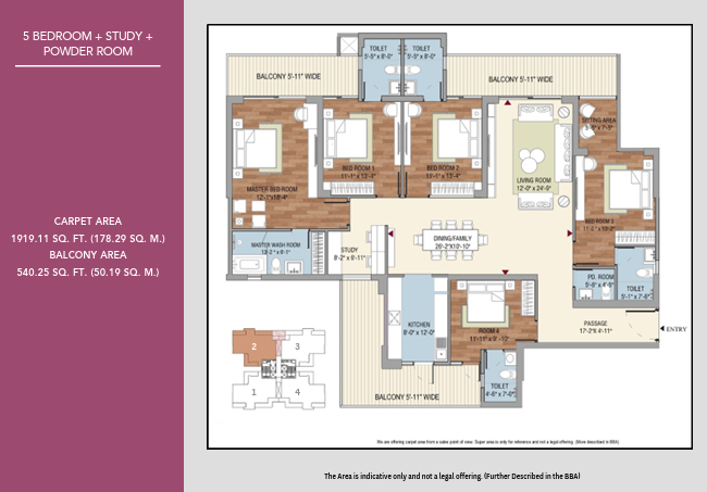 TULIP MELROSE 5bhk